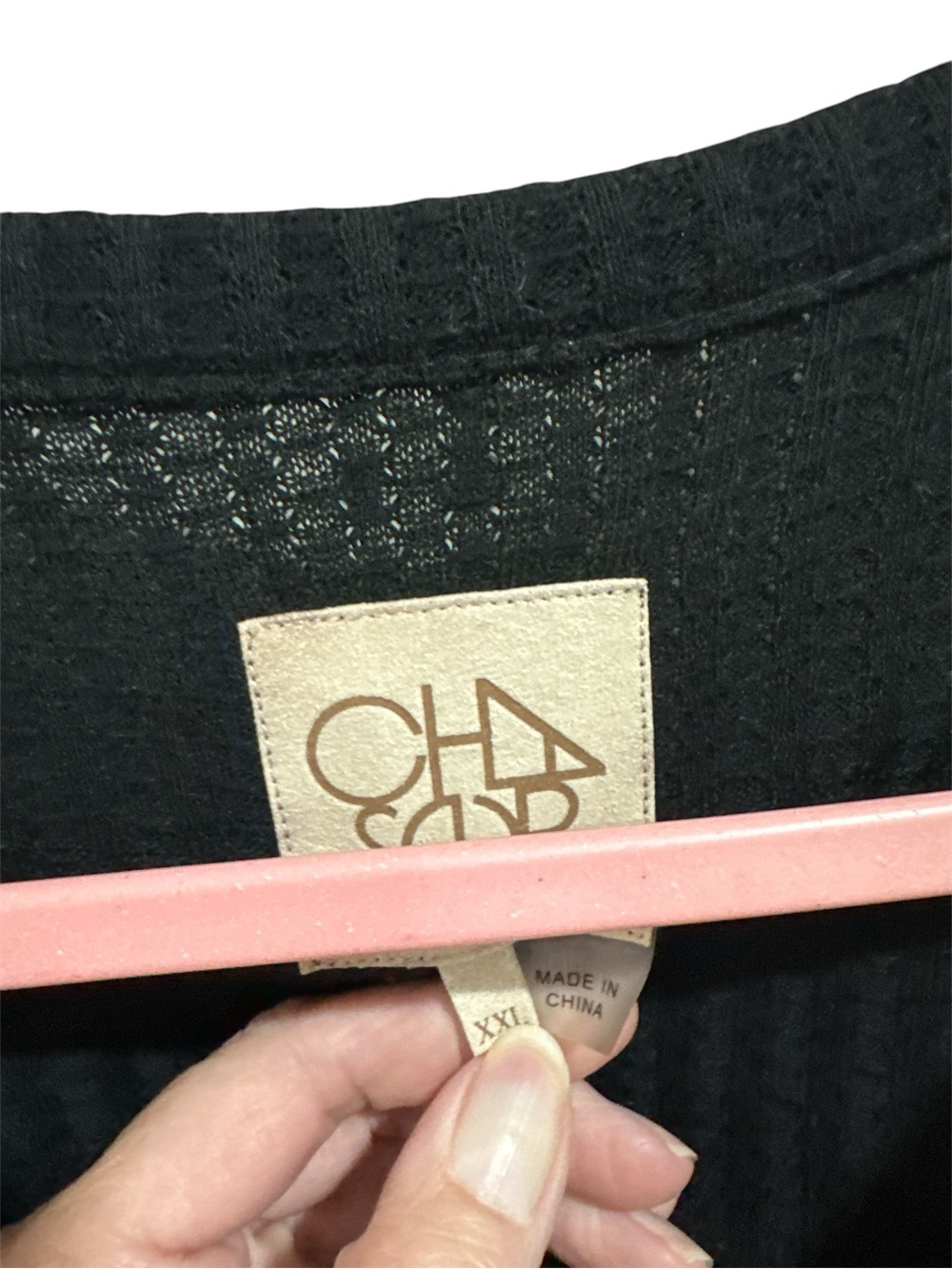 CHASER NWOT HENLEY TOO XXL - Picture 5 of 6
